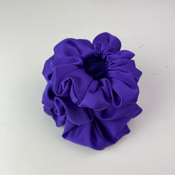 Set of 3 Handmade Satin Scrunchie - Picture 2 of 6